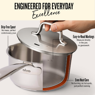 Maestro 6-Piece Stainless Steel Starter Set - By Baano