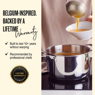 Maestro Stock Pot with Lid - By Baano
