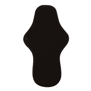 Organic Reusable Pads - 3 Overnight Pads in Black The Brand hannah