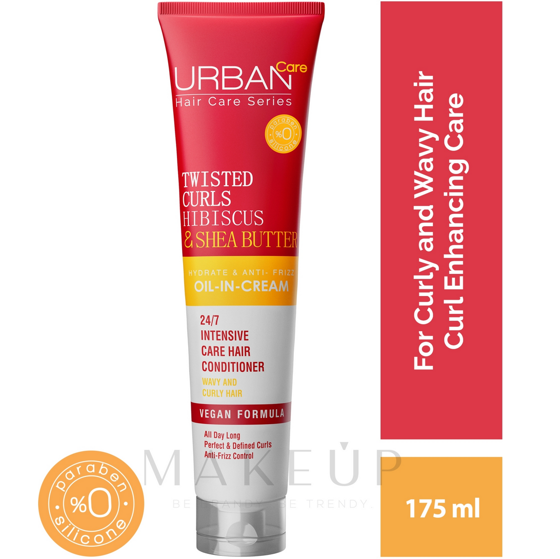 Urban Care Twisted Curls Hibiscus Water&Shea Butter Leave-in Conditioner 175 ml Chivela