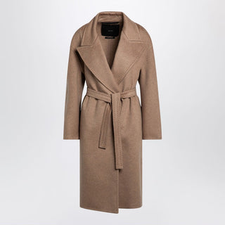 Beige Deconstructed Cashmere Coat - By Baano
