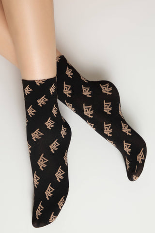 Dense Socks Conte Fantasy - "Art" Designs - By Baano