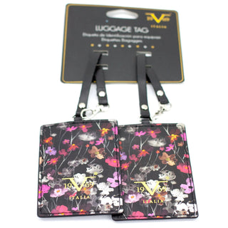 Runway Vegan Leather Luggage Tags Set - By Baano