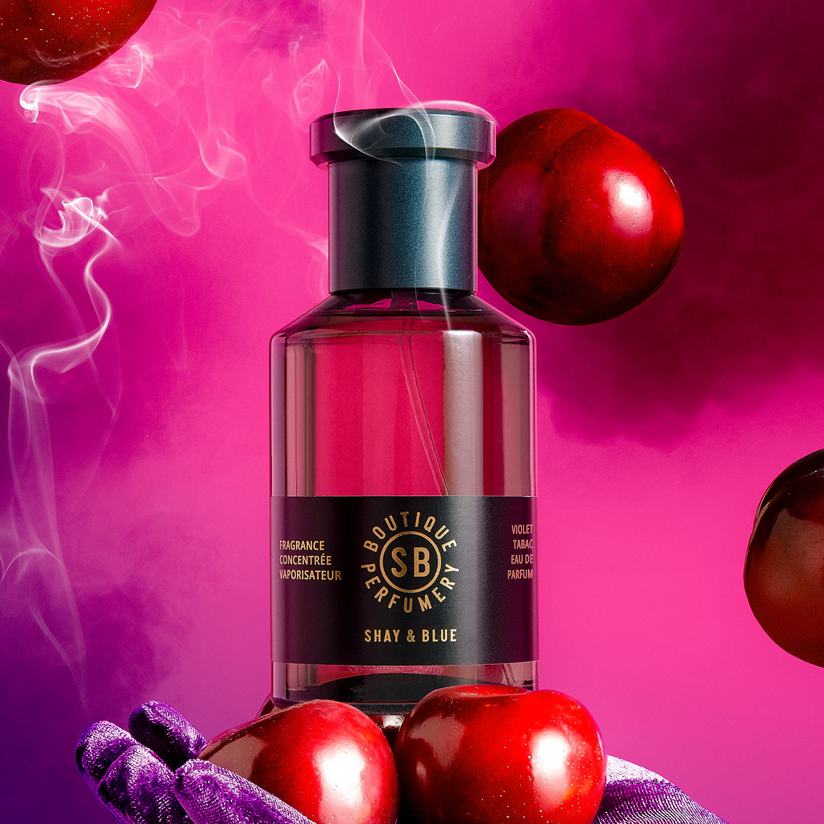 Violet Tabac Fragrance Noir 3.4oz - By Baano