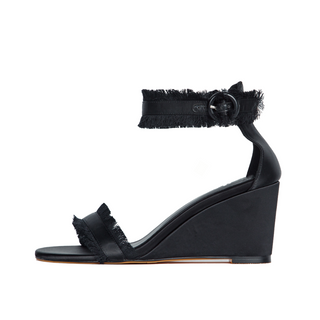 Angela Wedges Black - By Baano