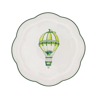 Valensole Lavender Scalloped Starter Plate - Case of 12 Plates (+3 Bonus Plates)