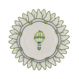 Valensole Lavender Scalloped Starter Plate - Case of 12 Plates (+3 Bonus Plates)