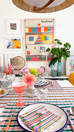 Lola Plaid Dinner Napkin