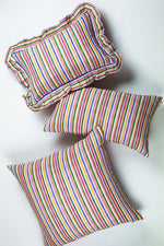 Valentina Rainbow Stripe Pillows
