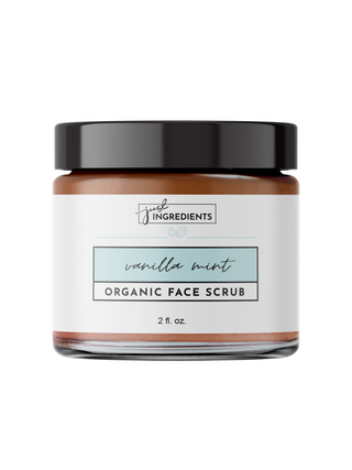 Vanilla Mint Organic Face Scrub - By Baano