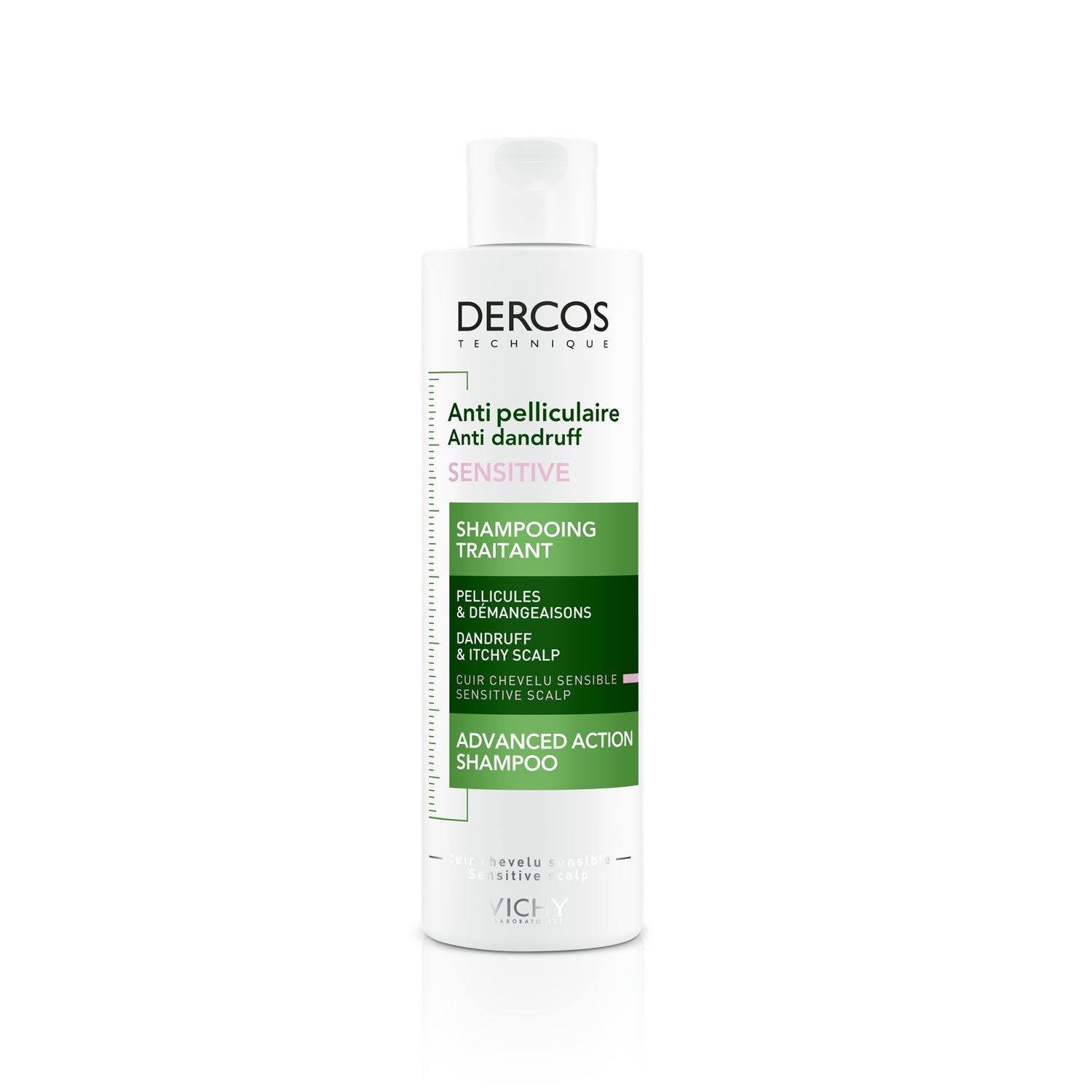 Vichy Dercos Anti Dandruff Sensitive Scalp Shampoo 200 ml - By Baano