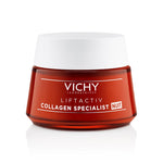 Vichy Liftactiv Collagen Specialist Anti-Aging Night Care Cream 1.7 oz Skin Care Chivela