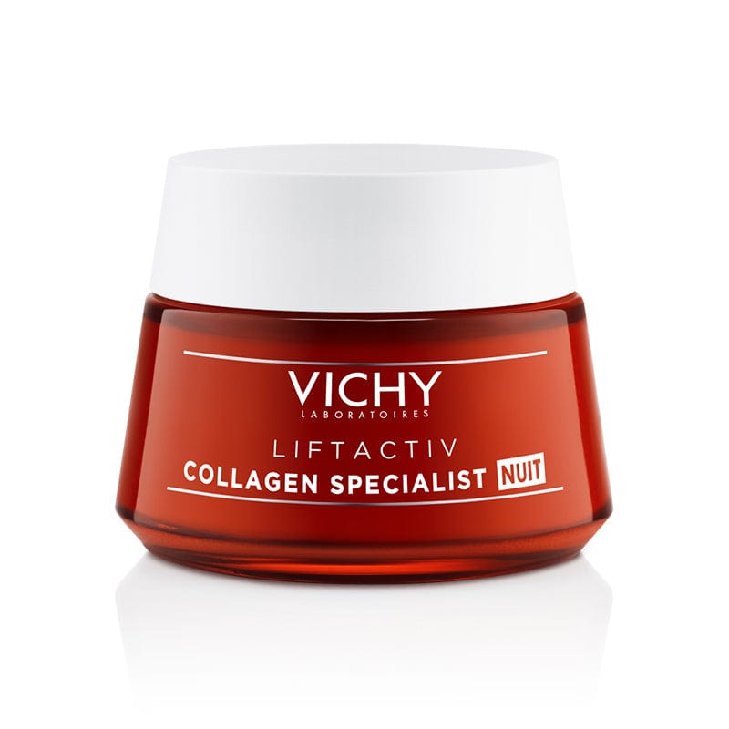 Vichy Liftactiv Collagen Specialist Anti-Aging Night Care Cream 1.7 oz Skin Care Chivela