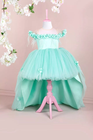 Violet Tiffany Party Dress - Tailed