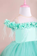 Violet Tiffany Party Dress - Tailed - By Baano