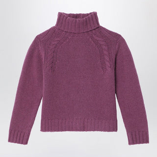 Purple Gesperance Cashmere Jumper - By Baano
