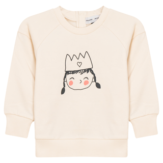 Crown Print Sweatshirt TheHushShop.com