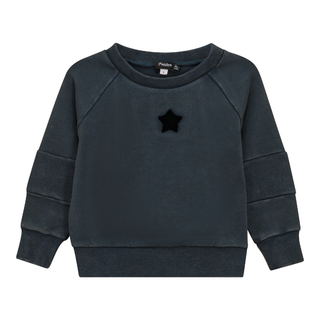 Distressed French Fleece Sweatshirt TheHushShop.com