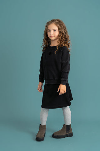 Distressed French Fleece Sweatshirt TheHushShop.com