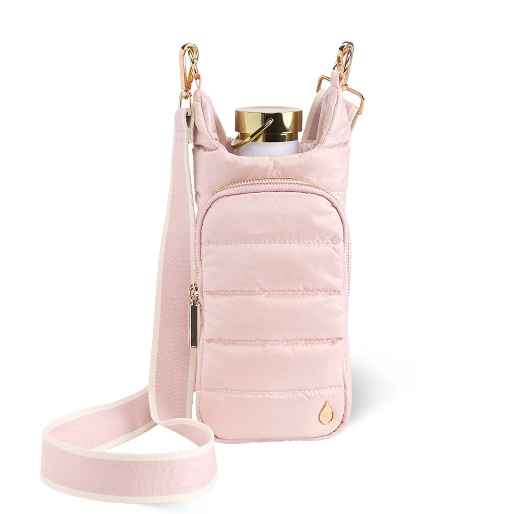 Blush HydroBag® with Blush and Ivory Striped Strap