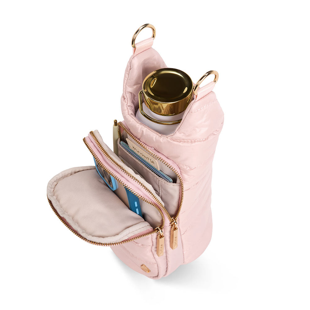 Blush HydroBag® with Blush and Ivory Striped Strap