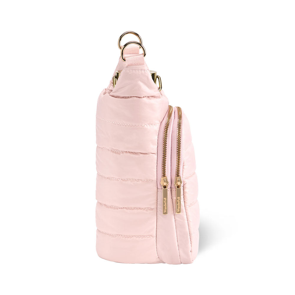 Blush HydroBag® with Blush and Ivory Striped Strap
