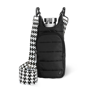 Black Matte HydroBag® Houndstooth Strap