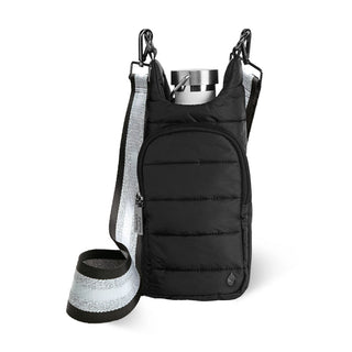 Black Matte HydroBag® with Silver Strap