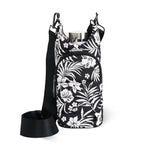 Tropical Black & White Floral Print HydroBag®