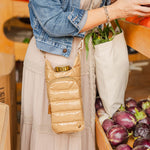 Camel Lacquer HydroBag® with Camel Patterned Strap