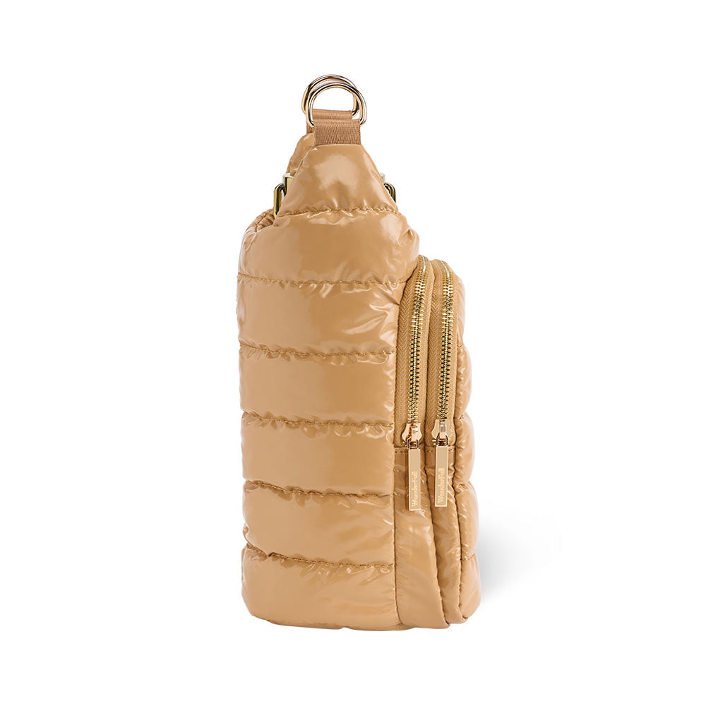 Camel Lacquer HydroBag® with Camel Patterned Strap