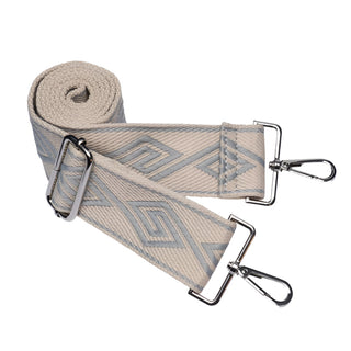 Sky Gray and Tan Strap