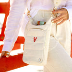 Natural Canvas HydroBag® with Lobster Embroidery