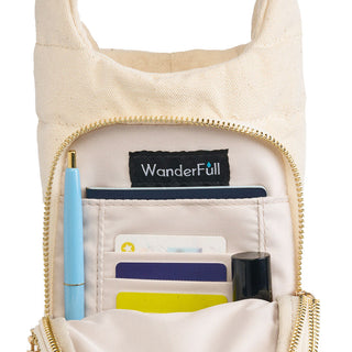 Natural Canvas HydroBag® with Lobster Embroidery