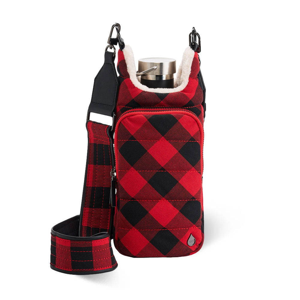 Red Buffalo Plaid With Sherpa HydroBag®- Limited Edition
