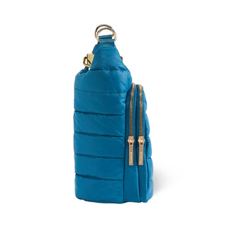 Teal HydroBag® with Teal and Black Striped Strap