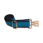 Teal HydroBag® with Teal and Black Striped Strap