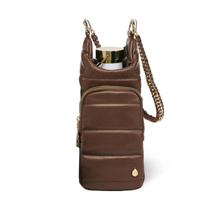 Brown Mocha Vegan Leather HydroBag® with Strap Bundle