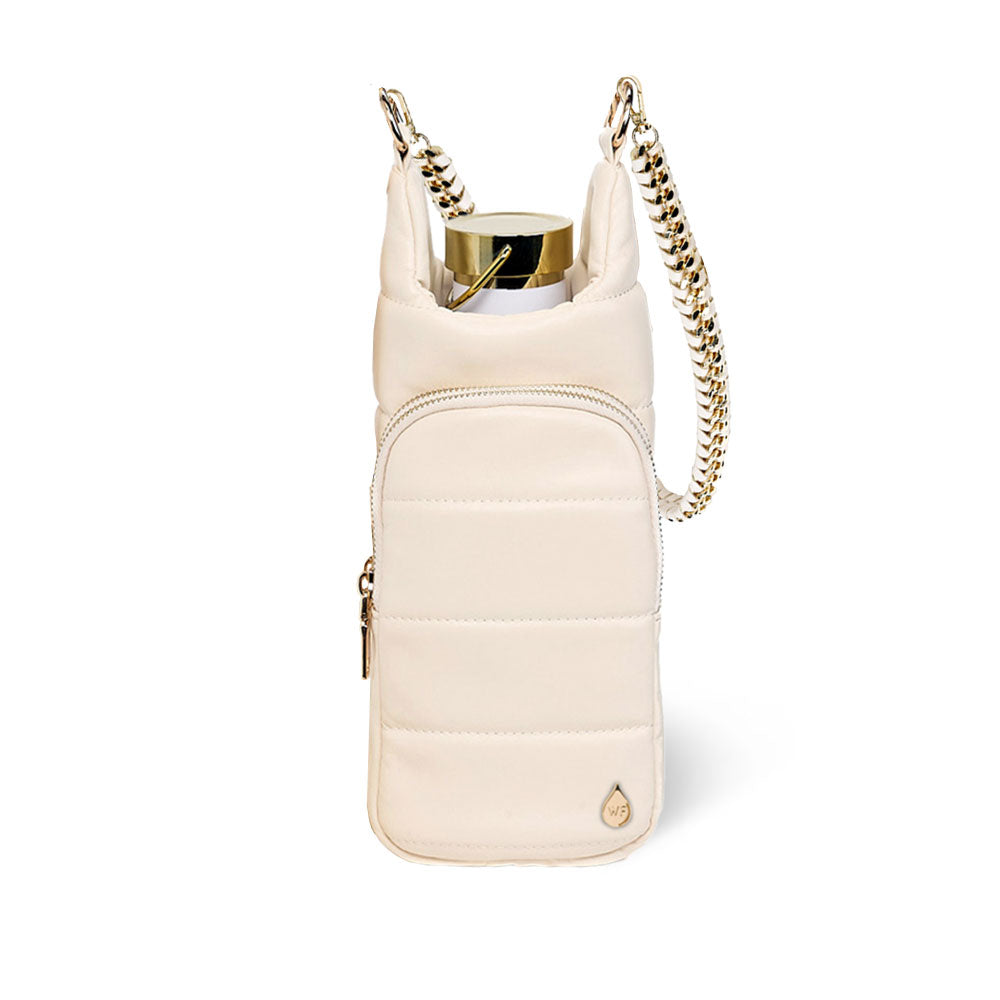 Ivory Vegan Leather HydroBag® with Strap Bundle Oprah's Favorite Things