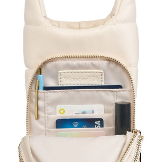 Ivory Vegan Leather HydroBag® with Strap Bundle