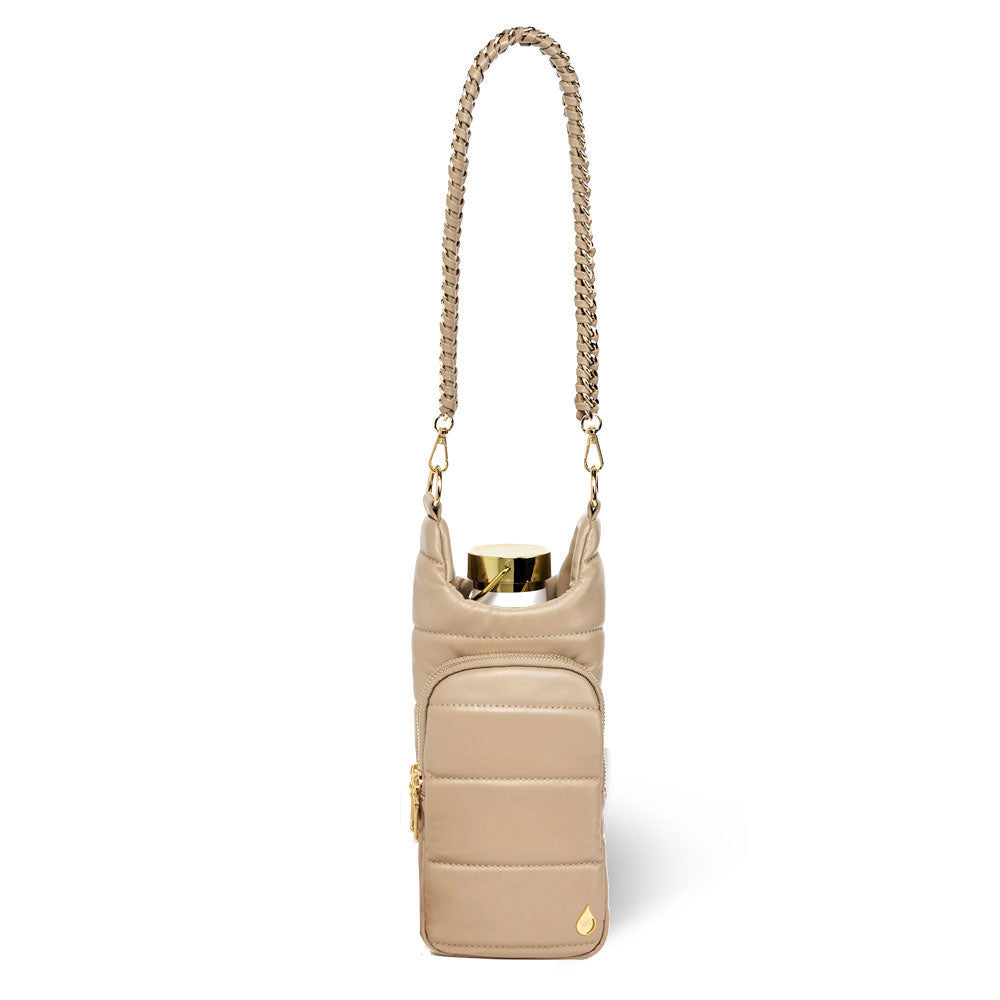 Taupe Vegan Leather Hydrobag® with Strap Bundle- Oprah's Favorite Things