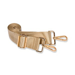 Clear HydroBag® Stadium with Gold Trim and Matching Pouch