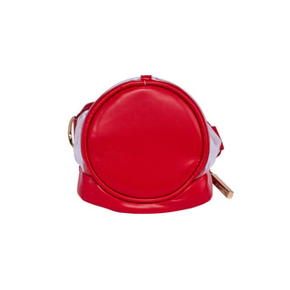 Clear HydroBag® Stadium with Red Trim and Matching Pouch