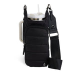 HydroBag® HANDLE™- Black Matte with Vegan Leather Trimmed Strap