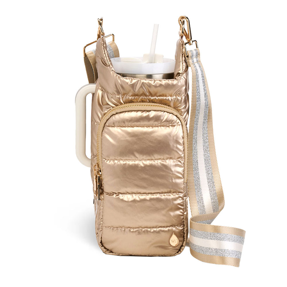 HydroBag® HANDLE™- Gold Striped Strap