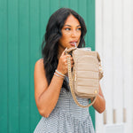 HydroBag® HANDLE™- Taupe Vegan Leather with Strap Bundle