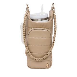 HydroBag® HANDLE™- Taupe Vegan Leather with Strap Bundle