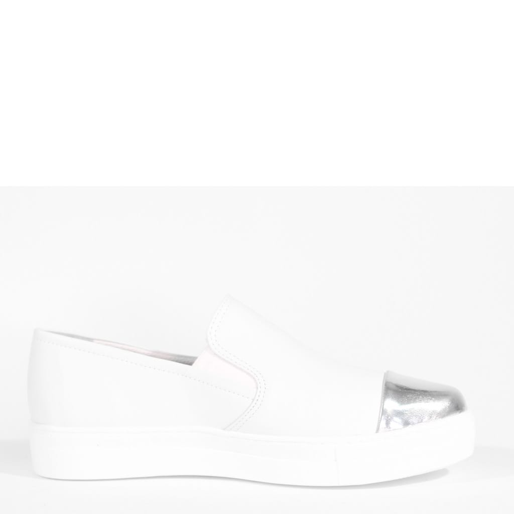 Wink Silver Toecap Sneakers