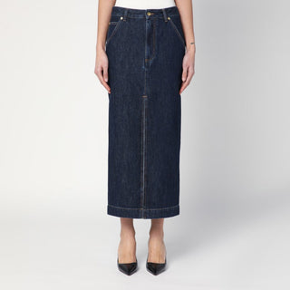 Dark Blue Erika Denim Skirt