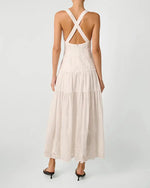 Ruched Cup Peplum Midi Dress